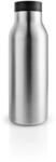 Eva Solo | Urban Isolierflasche 0,5 l Steel/Black | H&auml;lt Wasser l&auml;nger kalt 