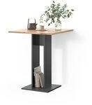 Livinity Esstisch Regusa, Anthrazit, 65 x 78 cm