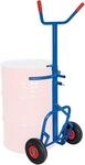 BRB Fasskarre f. 200 Liter Stahlf&auml;sser,pannensichere Reifen, BxH 648x1069-1480...