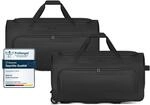 REDOLZ Zwei gro&szlig;e L Trolley-Reisetaschen mit Rollen 71 cm | 83 Liter |...