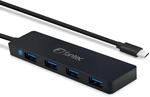 FANTEC 2569 UMP-4U31-C Universal 4X USB HUB mit USB Stecker Typ-C