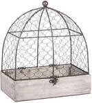 Rayher Deko Voliere, zur Dekoration, 25x14x28cm, 46347000, Natur