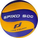 Pro Touch Unisex Spiko 500 II Volleyb&auml;lle, Yellow/Blue Dark, 5