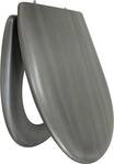 Primaster WC-Sitz mit Absenkautomatik Metallic grau abnehmbar Toilettensitz