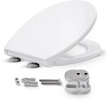 Arebos Toilettensitz Oval Softclose | WC Sitz Quick Release Urea-Duroplast