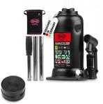 Autoheber Set 5t I hydraulischer Wagenheber mit Gummiauflage I 2-stufiger