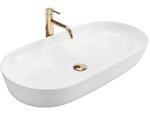 Rea Waschbecken Waschtisch Aufsatzwaschbecken Design Keramik Hochglanz