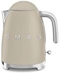 Smeg, KLF03MLMEU 1.7L Wasserkocher, Soft-Opening-Kannenverschluss,...