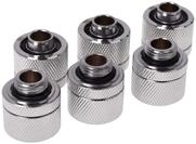 Alphacool 17388 HF 16/10 Anschraubt&uuml;lle G1/4 - Chrome Sixpack
