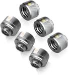 RAIJINTEK PELIAS Silber - D141806 G1/4" 14mm OD Gerade Messing...