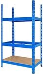BRB Reifenregal, 3 Ebenen inkl. Ablage, Stecksystem, BxTxH 1100x500x1600 mm,...