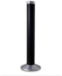 Aschenbecher S&auml;ule 81x25cm schwarz ALU SZAGATO | Made in Germany gro&szlig;
