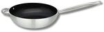 Elo 5166826 Wokpfanne 28 cm, Edelstahlpfanne, Aluminium-Pfanne, Antihaftpfanne, 28