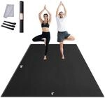 VEVOR Trainingsmatte Yogamatte, rutschfeste Premium-Gymnastikmatte, Fitness- und