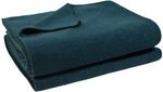 Soft-Fleece-Decke &ndash; Polarfleece-Decke mit H&auml;kelstich &ndash; Flauschige...