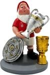 FC Bayern M&uuml;nchen Gartenzwerg Erfolge Rot I Fu&szlig;ball I Gartendeko