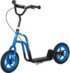 AIYAPLAY Kinderroller mit Verstellbarem Lenker 12 Zoll 5-12 Jahren Blau