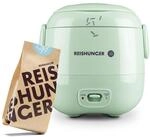 REISHUNGER Mini Reiskocher &ndash; 0,3L &ndash; 1-2 Portionen &ndash; Starterset &ndash;...