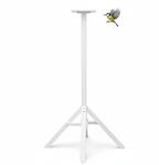 Mucola Vogelhausst&auml;nder St&auml;nder f&uuml;r Vogelhaus Futterhaus 105 cm Holz