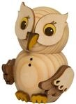 Kuhnert Verschiedene Mini Eulen | Dekofigur aus Holz | Verschiedene Gr&ouml;&szlig;en |...