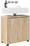 vidaXL Badezimmerwaschbecken-Schrank Sonoma-Eiche 60 x 30 x 60 cm