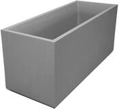 Ondis24 Pflanzk&uuml;bel Blumenk&uuml;bel Blumentopf Basalt 100cm, Schiefer Optik mit