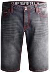 Camp David Herren Skater Jeans FRA:NK Comfort Fit Blue Black Used Jogg, 29