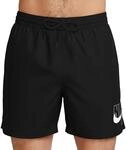 NIKE Swim Breaker Swim Logo 5" Volley Short Black