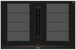 Vakuum-Induktionskochfeld 80 cm, 4 Brenner, 7400 W, schwarz - ex875lx67e