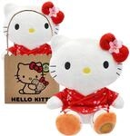 Joy Toy Hello Kitty mit Kimono ECO-Pl&uuml;sch 14x13x24 cm