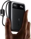 Baseus FC11 Powerbank CCC 45W 20000mAh 2 Integriertem USB-C Kabel, Schwarz | Power