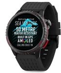 Reflex Active SeaVenture AMOLED GPS-Smartwatch, 50 m, schwimmsicher, schwarzes