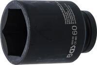 BGS 5500-60 | Kraft-Steckschl&uuml;ssel-Einsatz Sechskant, tief | SW 60 mm