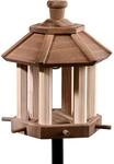 dobar&reg; Vogelfutterhaus inklusive St&auml;nder mit Futterpyramide - Wildvogelhaus