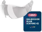 ABUS Halbvisier klar f&uuml;r den Schutzhelm Scator und Scator-E - kratzfest und