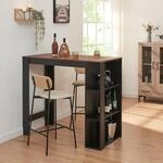 [en.casa] Bartisch Danderyd Bistrotisch Esstisch 120 x 60 x 106 cm K&uuml;chentheke...