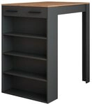 Vicco Bartisch Repose, Goldkraft Eiche/Anthrazit, 67 x 100 cm