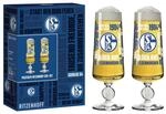 RITZENHOFF 9051002 Bierglas-Set 368 ml - 2er Set - Serie Schalke - 2 St&uuml;ck mit