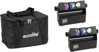 EUROLITE Set 2x AKKU MBT-3 Spot MK2 + Soft-Bag