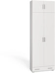 Vicco Aktenregal Ingo, Wei&szlig;, 80 x 182.4 cm