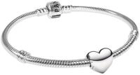 PANDORA Damen-Armband Be Love Herz Starter-Set Silber 925 68570 | liebevoller