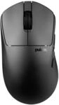 Pulsar Gaming Gears X3 LHD Crazylight Gaming-Maus, Mittel, Jet Schwarz