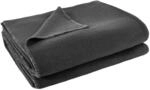 Soft-Fleece-Decke &ndash; Polarfleece-Decke mit H&auml;kelstich &ndash; flauschige...