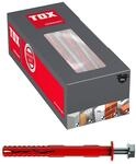 TOX Rahmend&uuml;bel Fassad KB 10 x 180 mm + Schraube, D&uuml;bel f&uuml;r sichere...