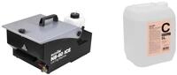 EUROLITE Set NB-60 + Smoke Fluid -C2D- 5l | Kompakte Bodennebelmaschine mit 600...