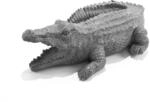 Esotec Wasserspeier Krokodil Klaus, Brunnenfigur f&uuml;r Teich & Garten aus...