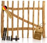 BOOGARDI Gartentor Holz f&uuml;r Staketenzaun 60cm hoch &middot; Garten Zaun Tor in 14 Gr&ouml;&szlig;en