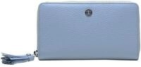 Esquire Geldb&ouml;rse Virginia Zip Around Wallet Light Blue hellblau