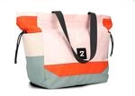 Zwei Damen Shopper Tasche BONNY BO200 gro&szlig;e Nylon Schultertasche 19 Liter, leichte