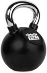 VirtuFit Kettlebell - Gummi - 4 kg bis 32 kg (28 kg)